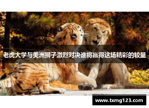 老虎大学与美洲狮子激烈对决谁将赢得这场精彩的较量